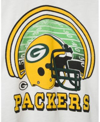 Women's NFL Green Bay Packers Game Time Mock Neck Crop Tee