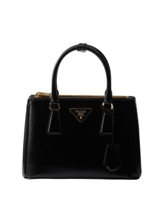 Galleria Small Patent Saffiano Leather Bag