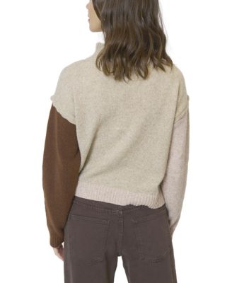 Women's Olivia Ruffle Tneck Sweater