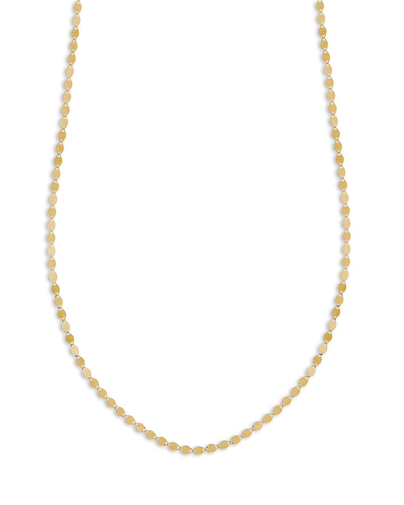 Lana Jewelry Petite Nude Chain Necklace In 14k Yellow Gold In Gold