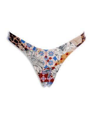 Avy Quilt Reversible Bikini Bottom