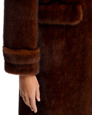Long Faux Fur Coat 