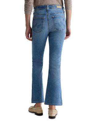 Farrah High Rise Boot Crop Ankle Jeans in 18 Years Smolder