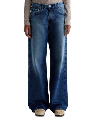 Adria Low Rise Wide Leg Jeans in Ojai