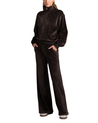 Plush Half Zip Sweatshirt