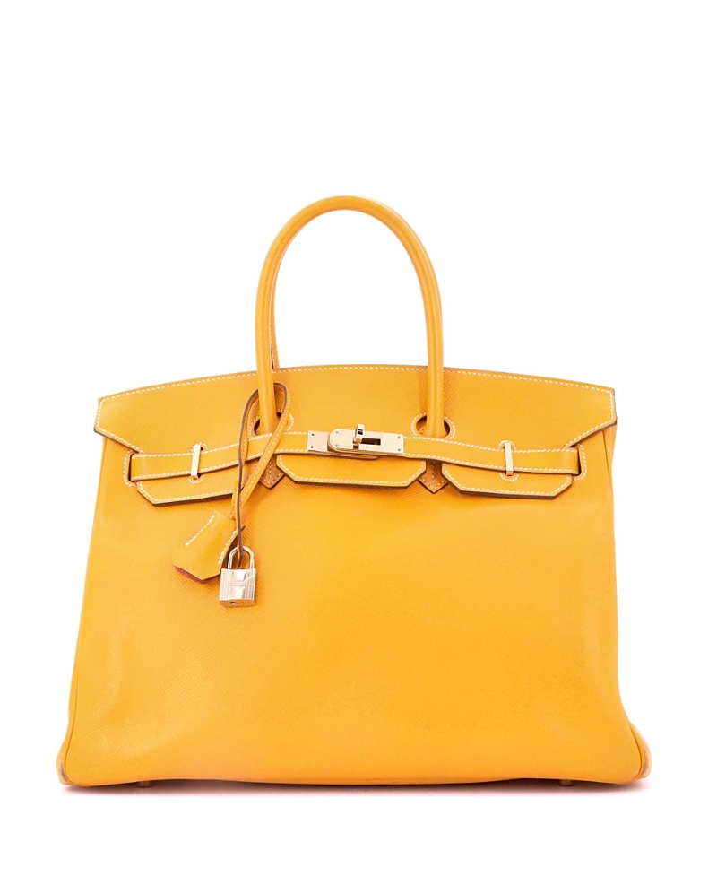 Click to view more detailed imagery on our partner's website Pre-owned Pre-owned Hermes Hermes Candy 35 Handbag Epsom