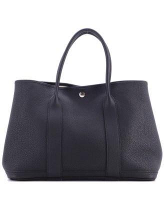 36 Garden Party Tote Leather