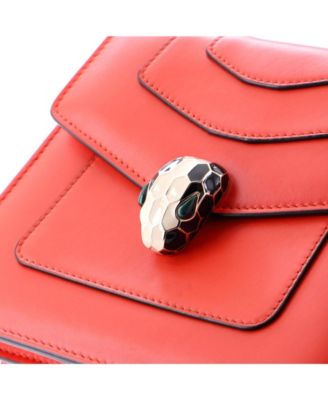 Small Serpenti Forever Top Handle Bag Leather