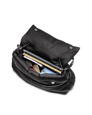 Tie Me Medium Nylon Shoulder Bag