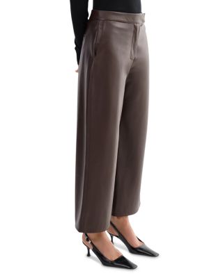 Ladies Faux Leather Pants