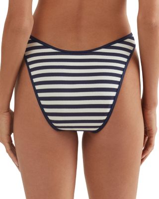 High Leg Scoop Waist Bikini Bottom 