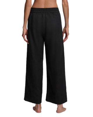 Smocked Pull On Swim Cover-Up Pants