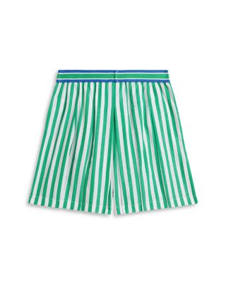 Girls' Striped Pleated Poplin Culotte Short - Big Kid, Little Kid