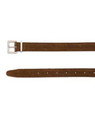 Women's The Suede Square Buckle Belt