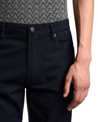 Straight Fit Jeans in Solid Blue