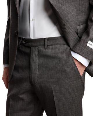 Regular Fit Checkered Suit