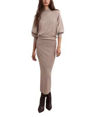 The Suni High Neck Sweater Dress
