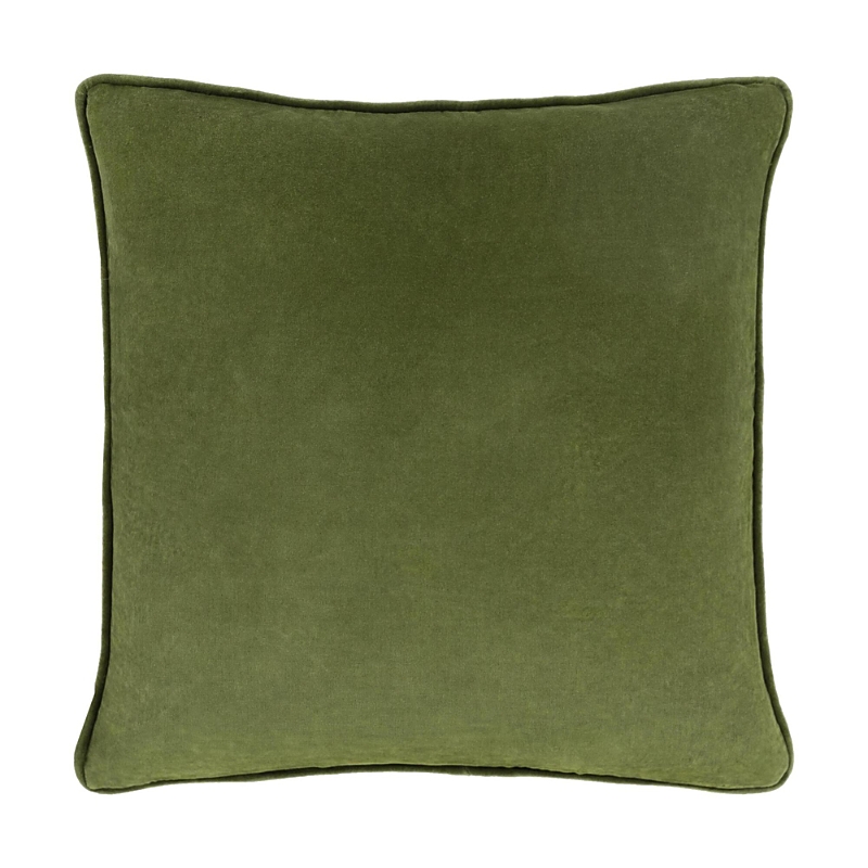 Surya Safflower Decorative Pillow In Green