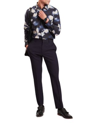 Wrenin Regular Fit Photographic Floral Shirt