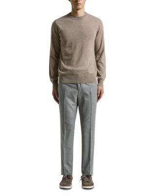 Crewneck Wool and Cashmere Sweater