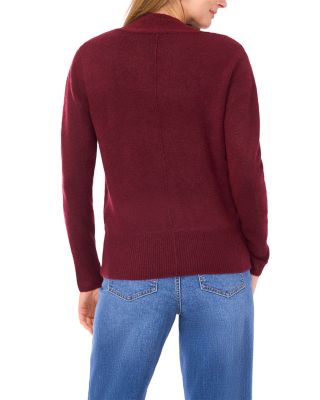 Cross Front Long Sleeve Sweater