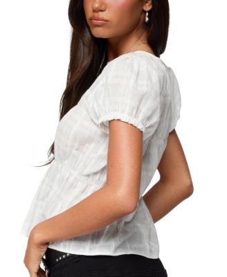 Maricella Gathered Tiered Top