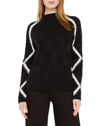 NIC+ZOE Dashing Diamonds Sweater | Bloomingdale's
