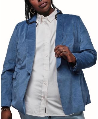 The Empower Velveteen Tux Blazer