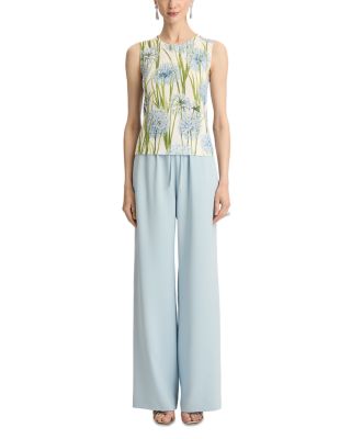 Printed Allium Knit Tank