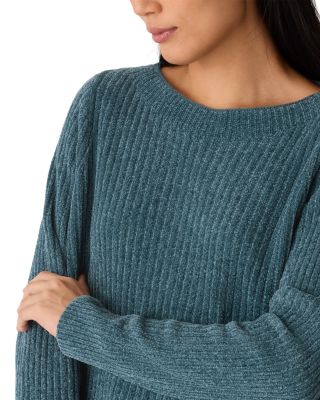 Chenille Blend Square Armhole Sweater