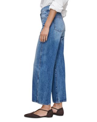 Taylor Relaxed Barrel High Rise Jeans in North Water