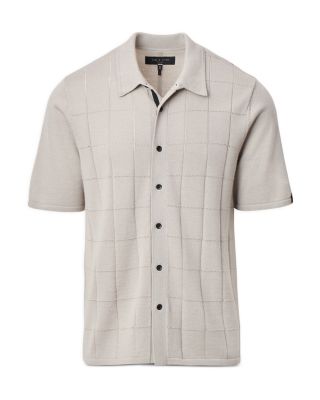 Dalton Window Pane Short Sleeve Shirt