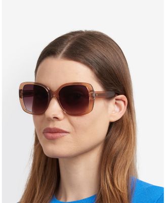 Wenona Square Sunglasses, 57mm