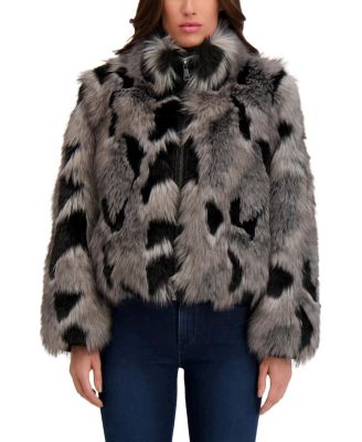 Faux Fur Fox Jacket