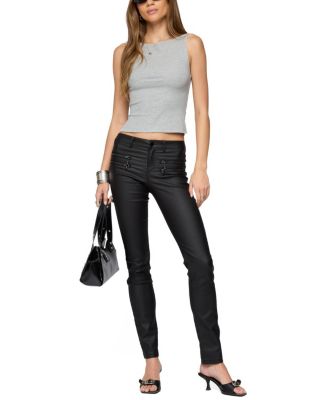  Elliana Side Slit Tank Top