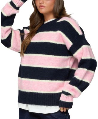  Conrad Striped Knit Sweater