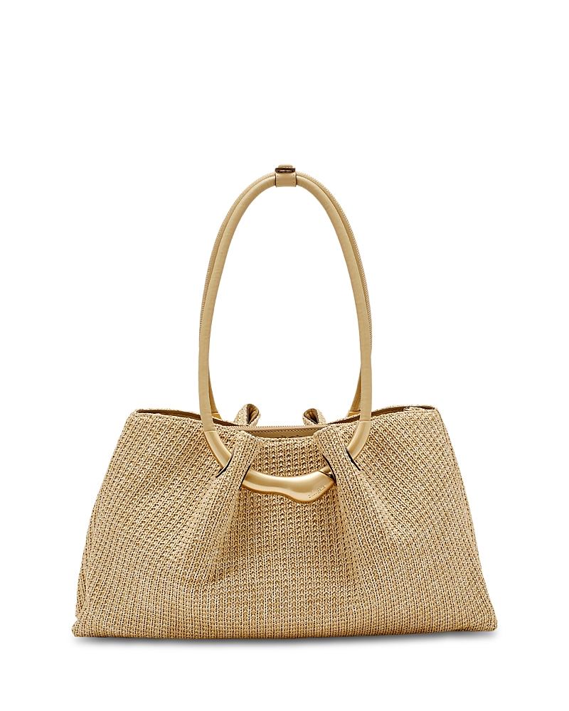 Cult Gaia Asa Satchel In Gold