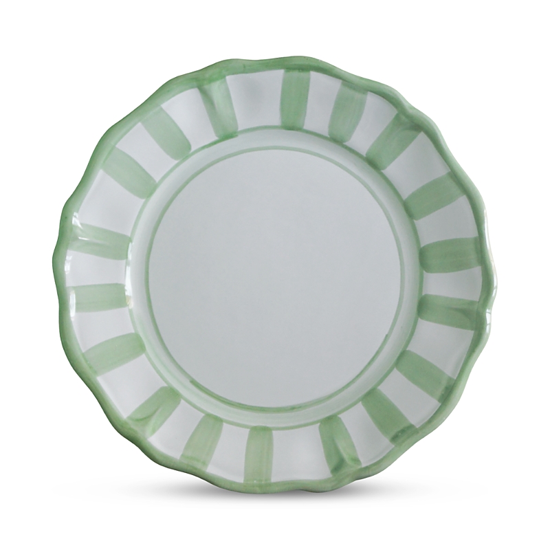 La Gabbianella Rimini Dinner Plate In Green