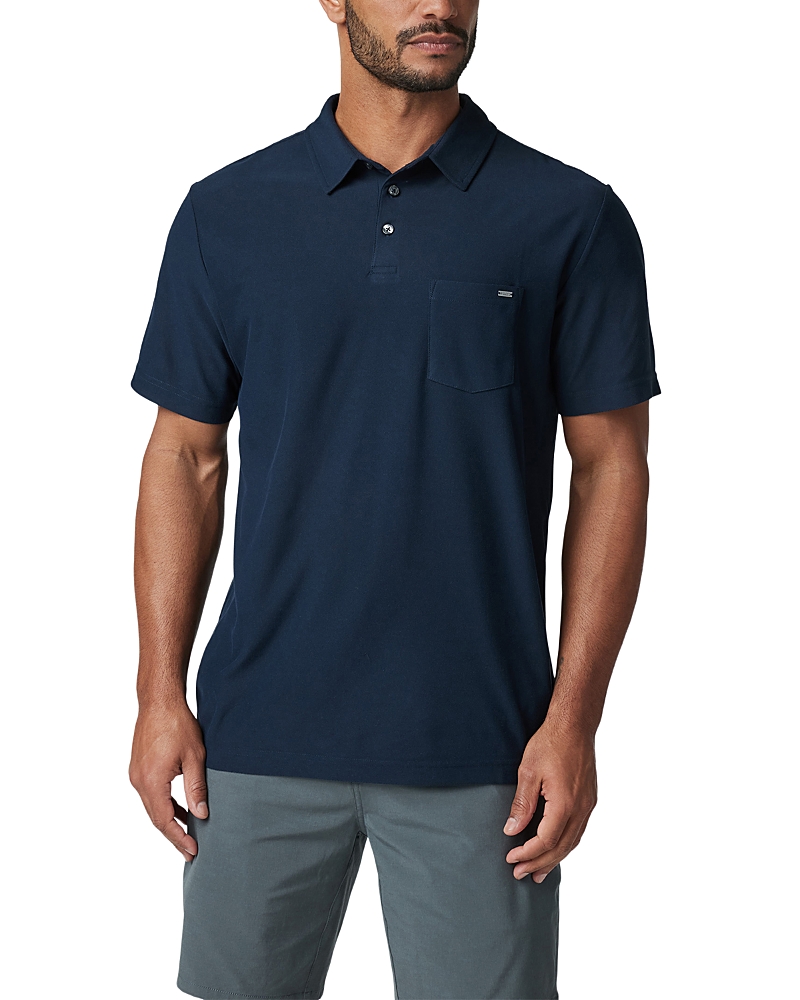 Vuori Ace Polo Shirt In Blue