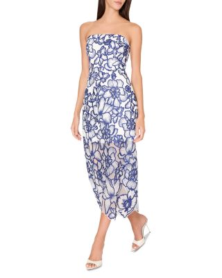 Kait Floral Garden Embroidery Dress