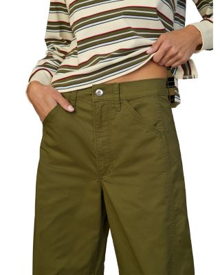 The Bowie High Rise Barrel Jeans in Ivy