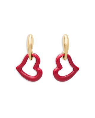 Amour Heart Drop Earrings