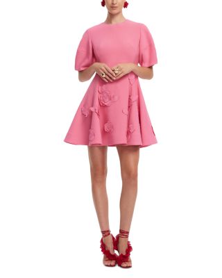 Simona Appliqu&amp;eacute; Minidress