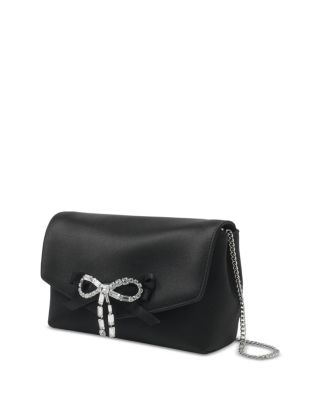 Soft Bow Satin Mini Bag