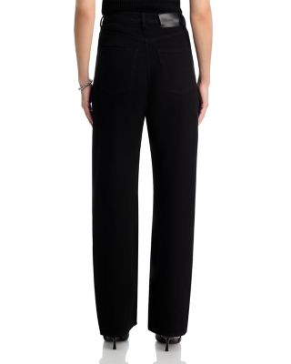 Karmine Refined Wide Leg SculptSystem Aura High Rise Jeans in Black