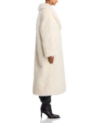 Long Faux Fur Coat - Exclusive