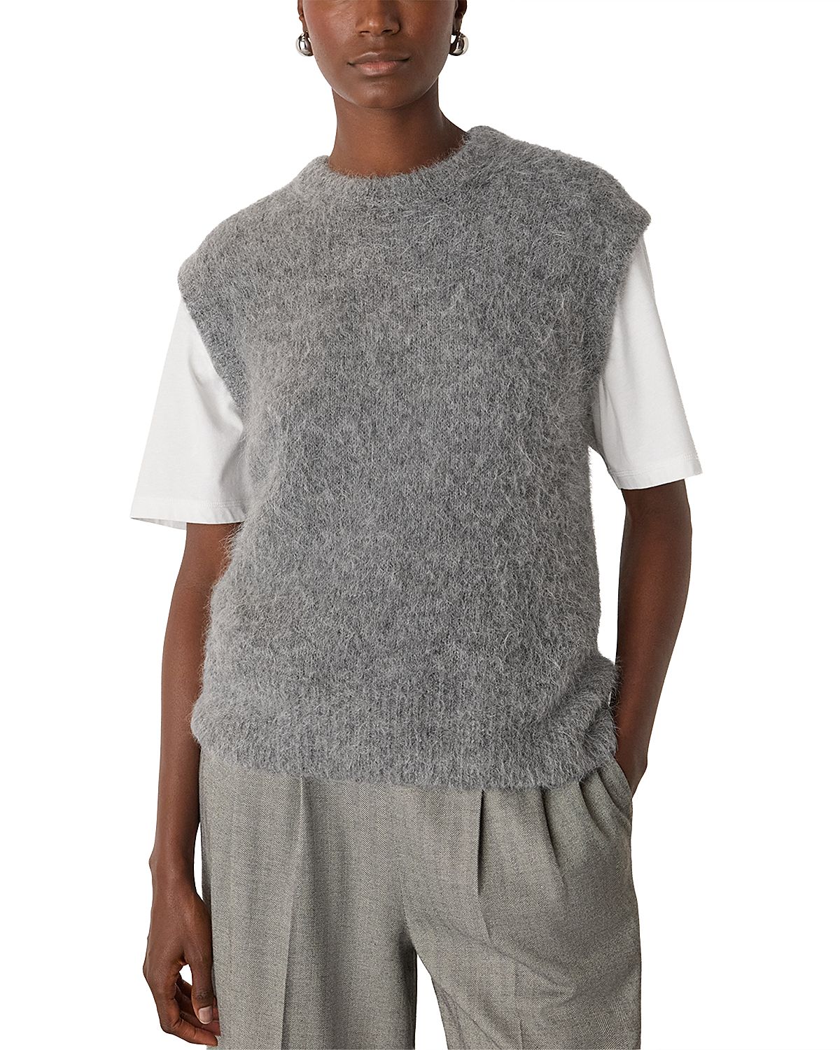 Whistles Alpaca Blend Tank Top