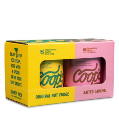 Hot Fudge & Salted Caramel Sauce Gift Set