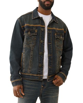 Super Flatlock Trucker Denim Jacket