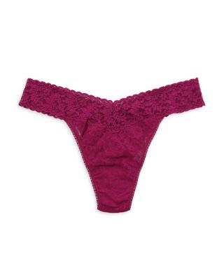 Signature Lace Original Rise Thong